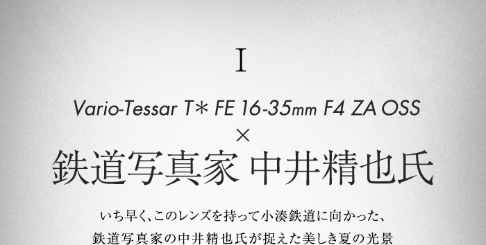 I. Vario-Tessar T��FE 16-35mm F4 ZA OSS �~ �S���ʐ^�� ���䐸�玁