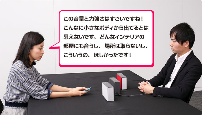 ���̉��ʂƗ͋����͂������ł��ˁI����Ȃɏ����ȃ{�f�B����o�Ă�Ƃ͎v���Ȃ��ł��B�ǂ�ȃC���e���A�̕����ɂ��������A�ꏊ�͎��Ȃ����A���������́A�ق��������ł��I