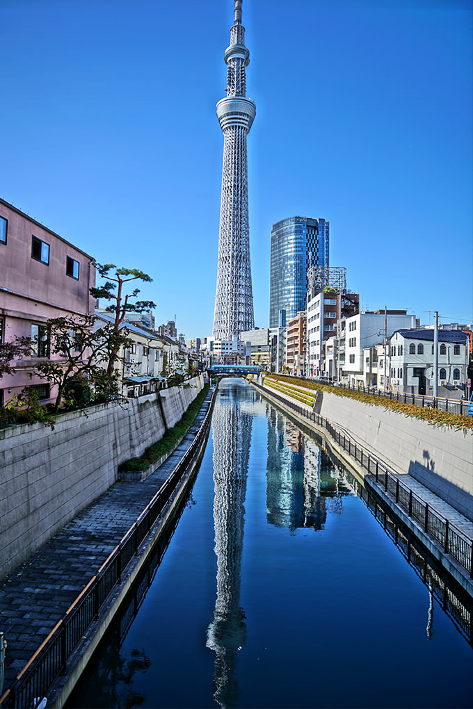 絵画調HDRで撮影したスカイツリー