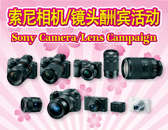 Sony Camera/Lens Campaign