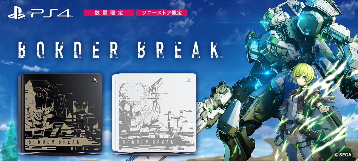 PlayStation®4','PlayStation®4 BORDER BREAK Limited Edition