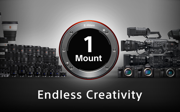 Endless Creatiivity　映像制作の現場から日常使いまで、共通の"1マウント"で。