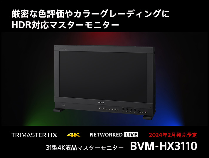 プロフェッショナルモニター | 法人のお客様 | ソニー