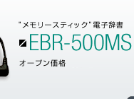 “メモリースティック”電子辞書 EBR-500MS
