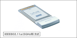 ワイヤレスLAN PCカード[PCWA-C500]