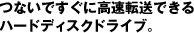 �Ȃ��ł����ɍ����]���ł���n�[�h�f�B�X�N�h���C�u�B