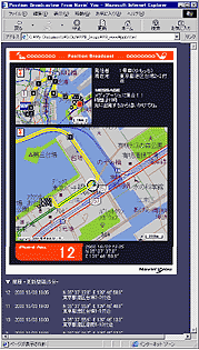 ���݈ʒu��\�������S�̒n�}�Əڍגn�}�A�ʒu���̍X�V�����A�R�����g�Ȃǂ��\��