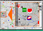 ��ԋ߂��ړI�̏ꏊ���A�ЂƖڂł킩��܂��B