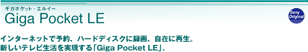 Giga Pocket LE
