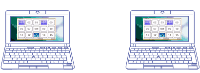 �t�@�C�����h���b�O���h���b�v����΁A���̃��[�U�[�̉�ʂɂ��t�@�C�����\������܂��B