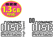 1.3GB{x/disc/DD disc logo