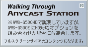 Walking Through Anycast Station