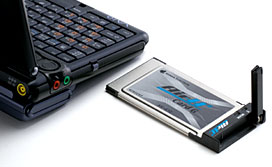 128kbps�̍������o�C���ʐM���\�ȁuAirH"Card�v�Ή��B