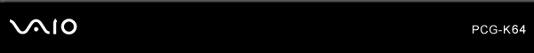VAIOÅ@PCG-K64