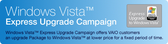 Windows Vista™ Express Upgrade Campaign
