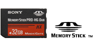 Memory Stick™ Pro-HG Duo HX