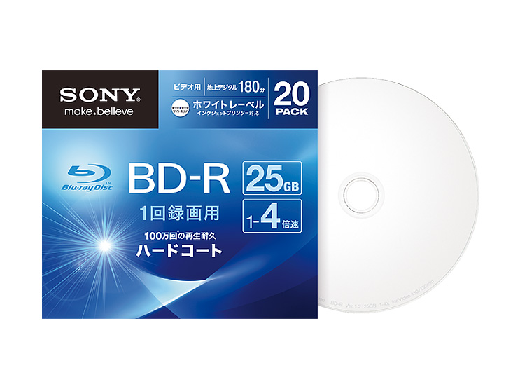 業界No.1 ソニー ビデオ用ブルーレイディスク 11BNE1VSPS2 BD-RE 1層 25GB 2倍速 10枚 1枚の増量パック 