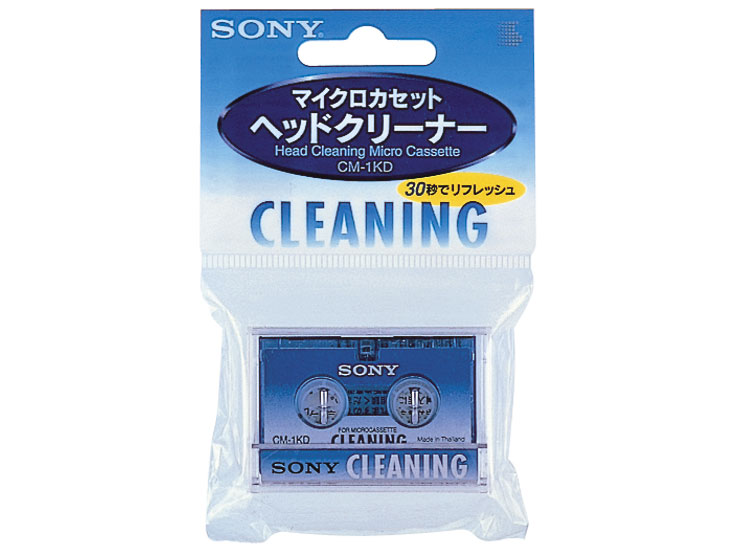 非常に良い」SONY MGRCLD MICRO MV用ヘッドクリーナー(乾式) CM-1KD