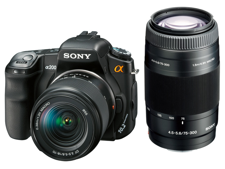 国内正規新品  レンズセット DT18-70mm α100(DSLR-A100) SONY デジタルカメラ
