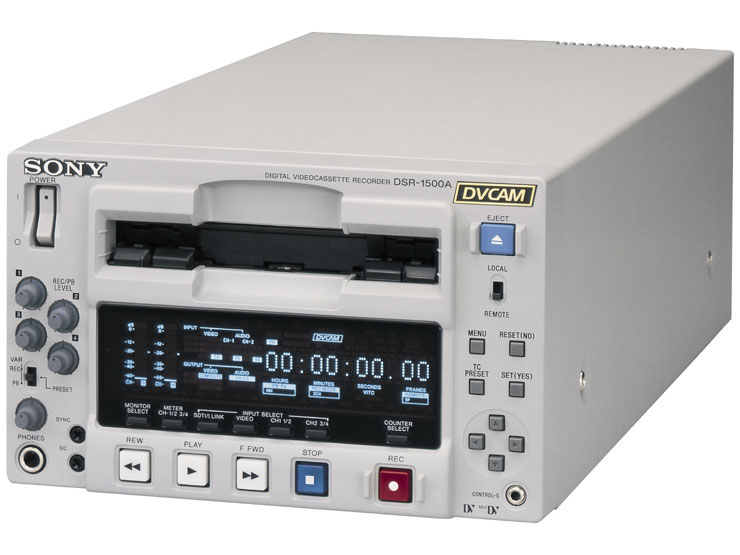 商品の写真 | DSR-1500A/2 | DVCAM | カムコーダー／レコーダー
