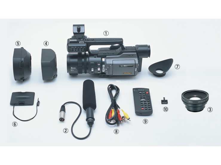 商品の写真 | DSR-PD170 | DVCAM | カムコーダー／レコーダー 