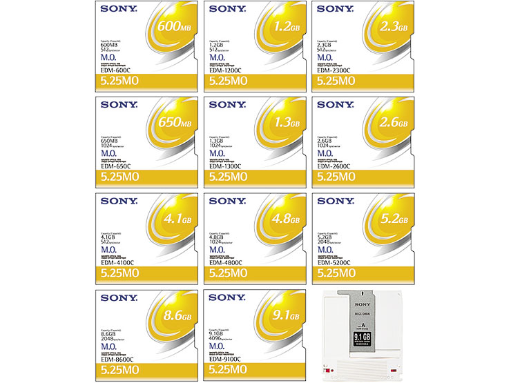SONY◇5.25MOディスク/EDM-4100C/4.1GB