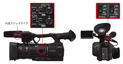 商品の特長 | HVR-Z5J | HDV | カムコーダー／レコーダー／プレーヤー