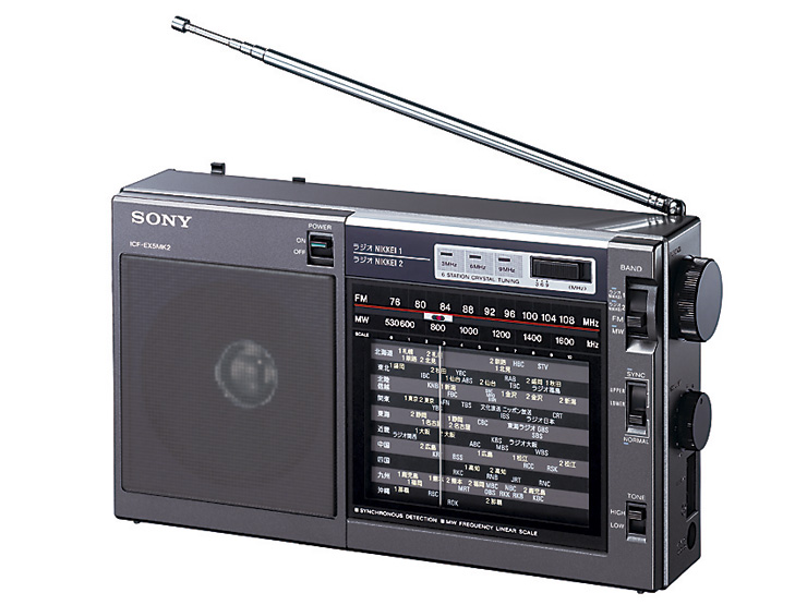 SONY FM AM ラジオNIKKEIポータブルラジオ ICF-EX5MK2
