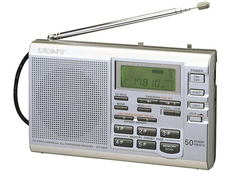ICF-SW35 | ラジオ／CDラジオ・ラジカセ | ソニー