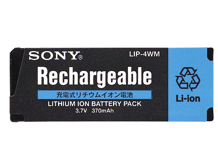 LIP-4WM 特長 モバイルバッテリー／電池 ソニー