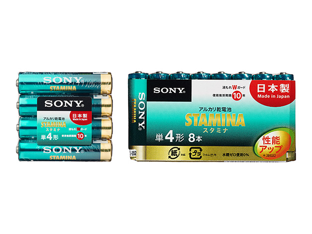 夏セール 100本 単4形 SONY STAMINA アルカリ乾電池 お買い得