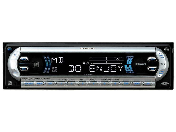 商品の写真 MDXF5800 カーナビ・カーオーディオ ソニー