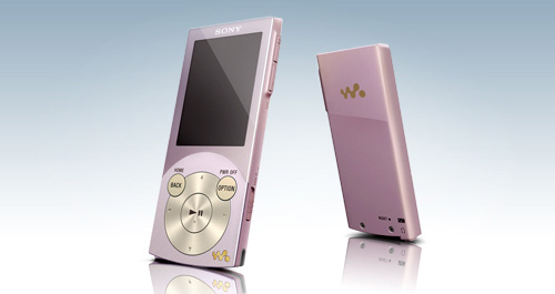 Nw S644 Pi 特長 デザイン ポータブルオーディオプレーヤー Walkman ウォークマン ソニー