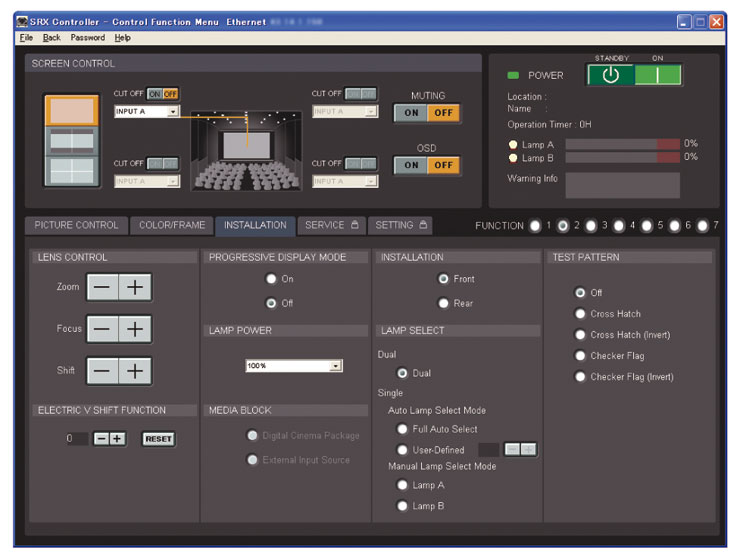 SONY - SONY SRX系列　プロジェクションレンズ　LKRL-Z219 メモリ機能付 SONY SRX系列 プロジェクションレンズ LKRL-Z219 メモリ機能付