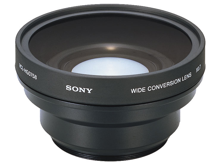 お見舞い SONY WIDE CONVERSION LENS VCL-0746B ワイドコンバージョンレンズ 美品