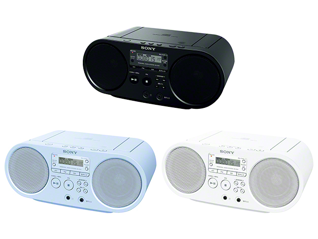 [並行輸入品] ソニー ZS-S40-W CDラジオ ホワイト ラジオ