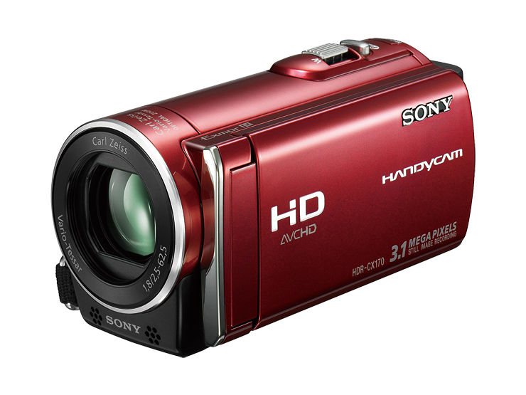 HDR-CX170 商品の写真 | デジタルビデオカメラ Handycam ハンディカム | ソニー