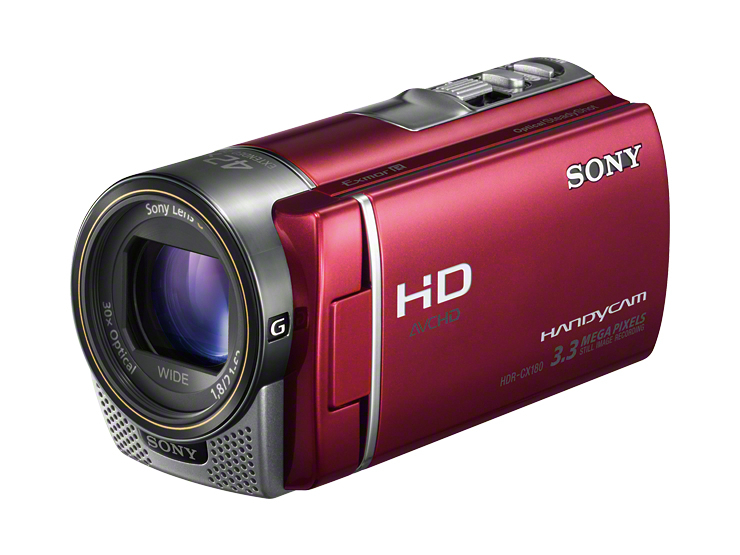 HDR-CX180 商品の写真 | デジタルビデオカメラ Handycam ハンディカム | ソニー