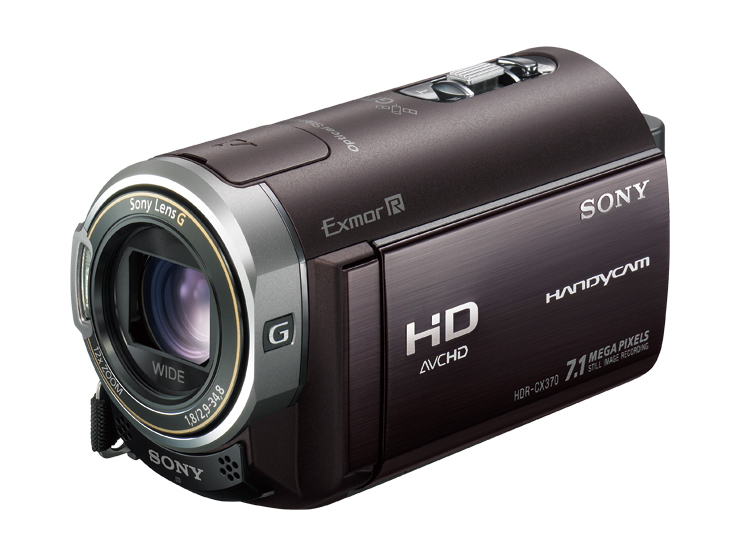 HDR-CX370V 商品の写真 | デジタルビデオカメラ Handycam ハンディカム | ソニー
