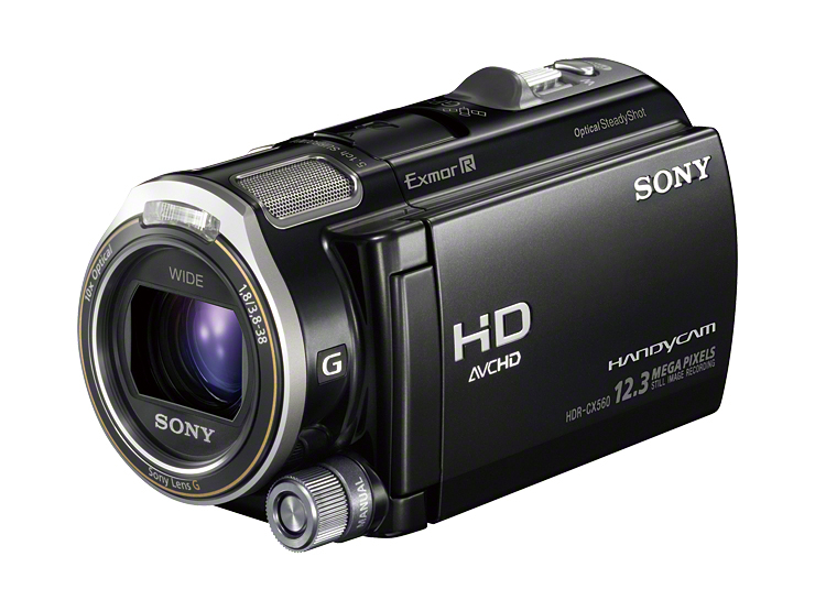 HDR-CX560V 商品の写真 | デジタルビデオカメラ Handycam ハンディカム 