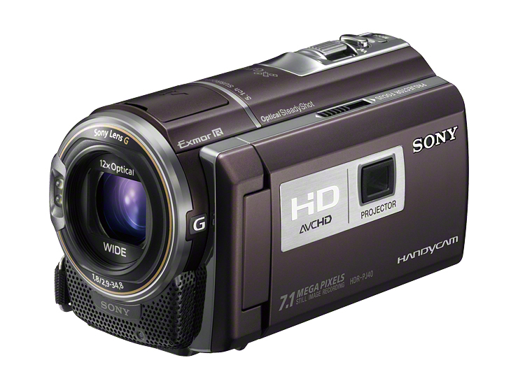 HDR-PJ40V 商品の写真 | デジタルビデオカメラ Handycam ハンディカム | ソニー