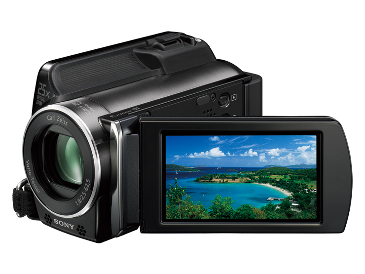 HDR-XR150 特長 : 手軽に使える小型・軽量 | デジタルビデオカメラ Handycam ハンディカム | ソニー