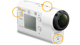 FDR-X3000/X3000R 特長 : 使いやすい | デジタルビデオカメラ 