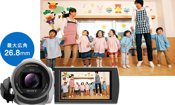 HDR-CX680 | デジタルビデオカメラ Handycam ハンディカム | ソニー