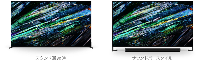 �� ���i�摜��XRJ-65A95L�ł��@�� �T�E���h�o�[�͕ʔ��ł�