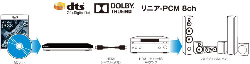 BDZ-ZW1000/BDZ-ZW500 特長 : 高画質・高音質 | ブルーレイディスク