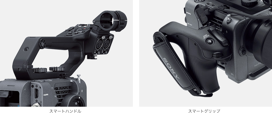 FX6 特長 : プロフェッショナルカメラ由来の機動力・信頼性 