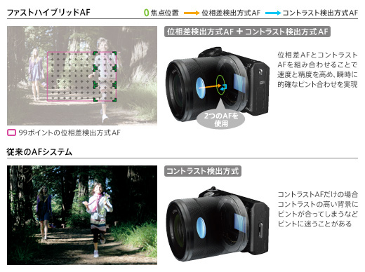 NEX-6 特長 : 高画質&高速レスポンス | デジタル一眼カメラα（アルファ 