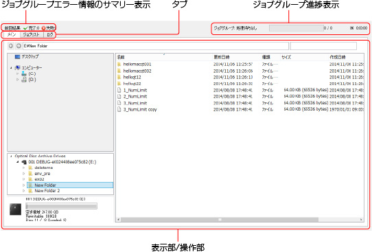 �h���C�u�\�t�g�E�F�AGUI