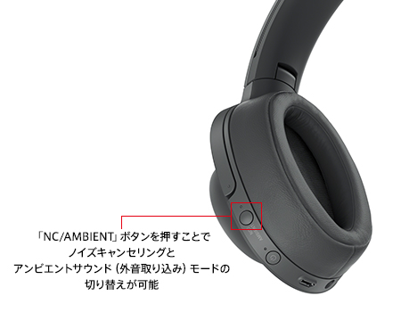 h.ear on 2 Wireless NC（WH-H900N） 特長 : その他の特長 ...